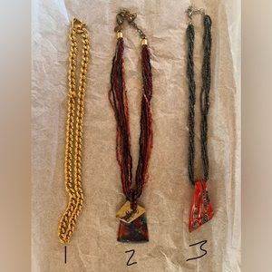 Bundle of necklaces